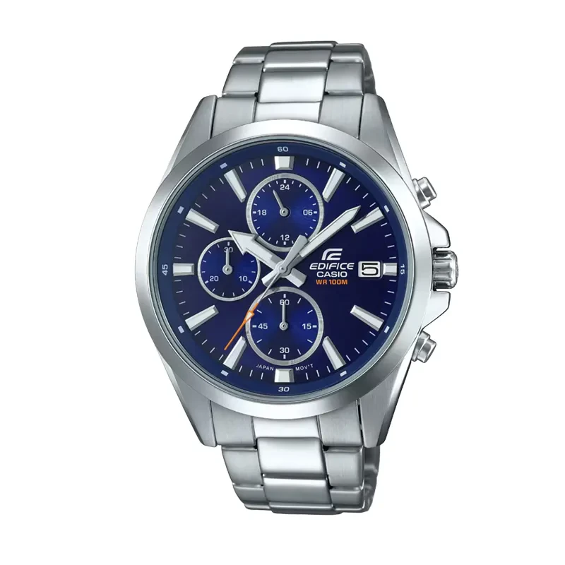 Casio Edifice Standard Chronograph Blue Men's Watch- EFV-560D-4AV